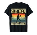 Men's Grandpa Pickleball Design T-Shirt