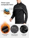 Men's Windproof Softshell Pickleball Jacket for Winter Sports