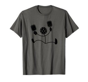 Pickleball Stickman Graphic Tee