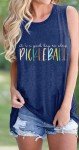 Women's Cute Pickleball Tank Top | Summer Sleeveless