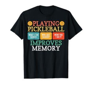 Memory Booster Pickleball Retirement Tee