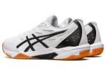 Men's ASICS Gel-Rocket 11 Pickleball Shoes, White/Silver
