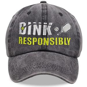 Funny Dink Pickleball Lovers Adjustable Baseball Cap