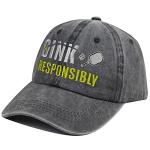 Funny Dink Pickleball Lovers Adjustable Baseball Cap