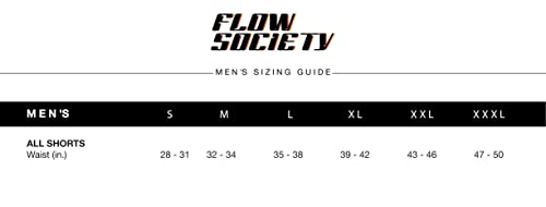 Men's White Flow Society Pickleball Shorts - 9
