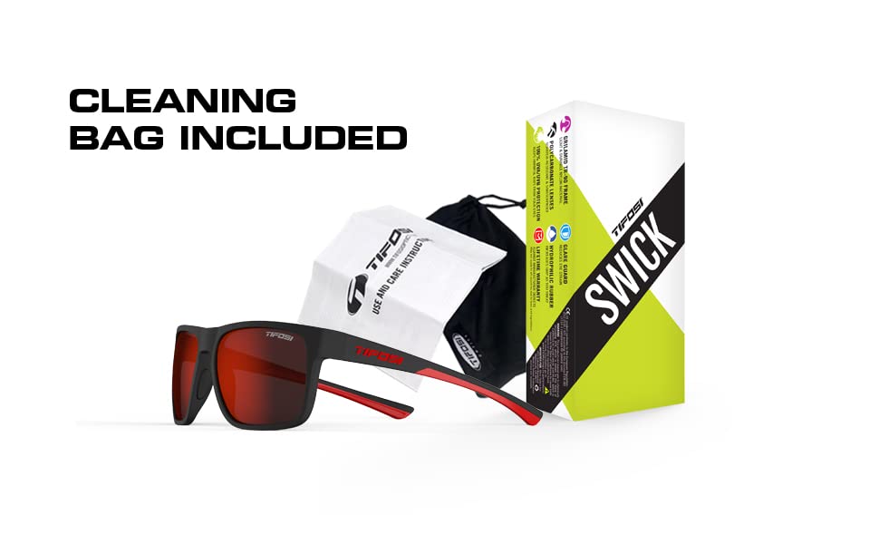 Tifosi Optics Swick Sunglasses - Onyx/Blue Fade Sky