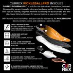CURREX PICKLEBALLPRO Insoles for Stability & Comfort
