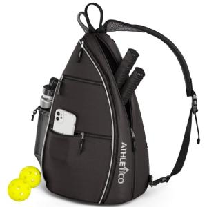 Athletico Crossbody Sling Bag for Pickleball & Travel
