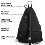 Athletico Crossbody Sling Bag for Pickleball & Travel