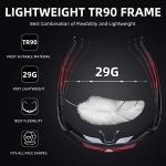 ROCKBROS Polarized Sunglasses for Pickleball and Cycling