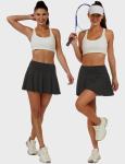 Buauty Women's Pleated Pickleball Skirt with Pockets