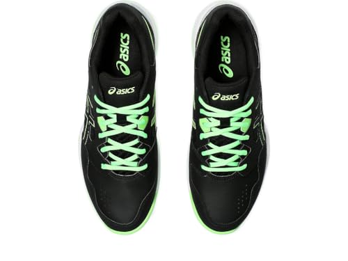 ASICS Men's Gel-RENMA Pickleball Shoes, Black/Lime, Size 8.5