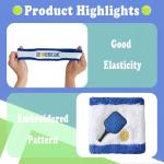 3-Piece Moisture-Wicking Sweatband Set for Pickleball