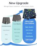 Men's Lightweight Pickleball Workout Shorts with Pockets