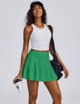 Women's High Waisted Pickleball Skirt with Shorts