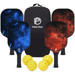 DULCE DOM Pickleball Paddle Set with Bag
