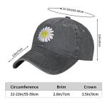 Waldeal Women's Adjustable Dark Grey Pickleball Hat