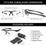 ROCKBROS Photochromic Pickleball & Cycling Sunglasses