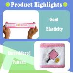 Pickleball Sweatband Set: 2 Wristbands & Headband