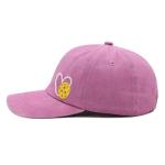 Embroidered Heart Pink Pickleball Hat for All
