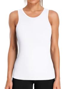 ATTRACO Women’s Ribbed Tank for Pickleball & Yoga
