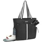 G4Free Black Pickleball Bag with Shoe Compartment