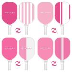 Sprypals Pink USAPA Pickleball Paddle Set