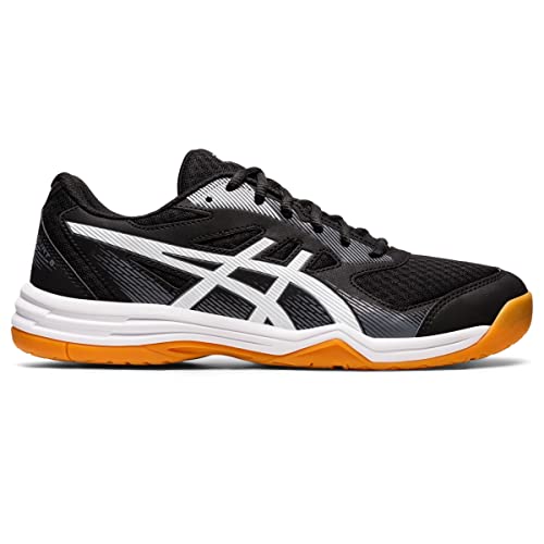 ASICS Men's Upcourt 5 Pickleball Shoes, Black/White