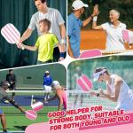 Sprypals Pink USAPA Pickleball Paddle Set