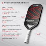 Selkirk Amped Pro Air Pickleball Paddle - Jack Sock