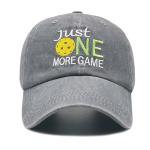 Adjustable Embroidered Pickleball Hat for Everyone