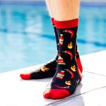 Funny Sports Socks for Men - Pickleball & More