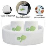 KOFULL Cotton Pickleball Sweatbands for Men and Women