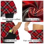 Women's Pickleball Skirted Leggings with Pockets