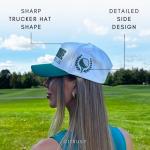 Trendy Vintage Sport Trucker Hat for Pickleball