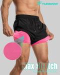Men’s 7-Inch Quick Dry Swim Trunks with Liner