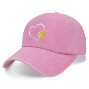 Pickleball Embroidered Cotton Hat for All