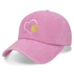 Pickleball Embroidered Cotton Hat for All