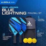 JOOLA Blue Lightning Pickleball Set with Bag