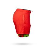 Flow Society Men's Red Compression Pickleball Shorts