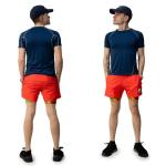 Flow Society Men's Red Compression Pickleball Shorts