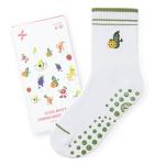 Non-Slip Pilates Socks for Women with Grips