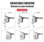 Qool Time Polarized Wrap Around Sunglasses for Sports