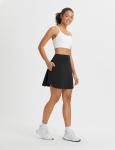 Baleaf Women's Black 18" High Waisted Skorts