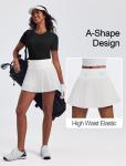 Women's A-Line Pickleball Skirt with Shorts