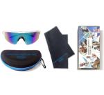 Qool Time Polarized Wrap Around Sunglasses for Sports