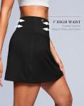 SANTINY Women's High Waisted Pickleball Golf Skort