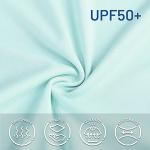 MIER Women's Workout Sleeveless Tank Tops UPF 50+ Quick Dry Athletic Gym Muscle Tee Outdoor Tennis Pickleball Shirts, Aqua, L