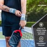 Grip Mamba Athletic Sweatbands - 1 Pair