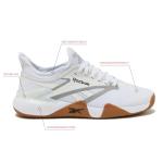 Reebok Women's Nano Court Pickleball Shoes, White/Black/Grey